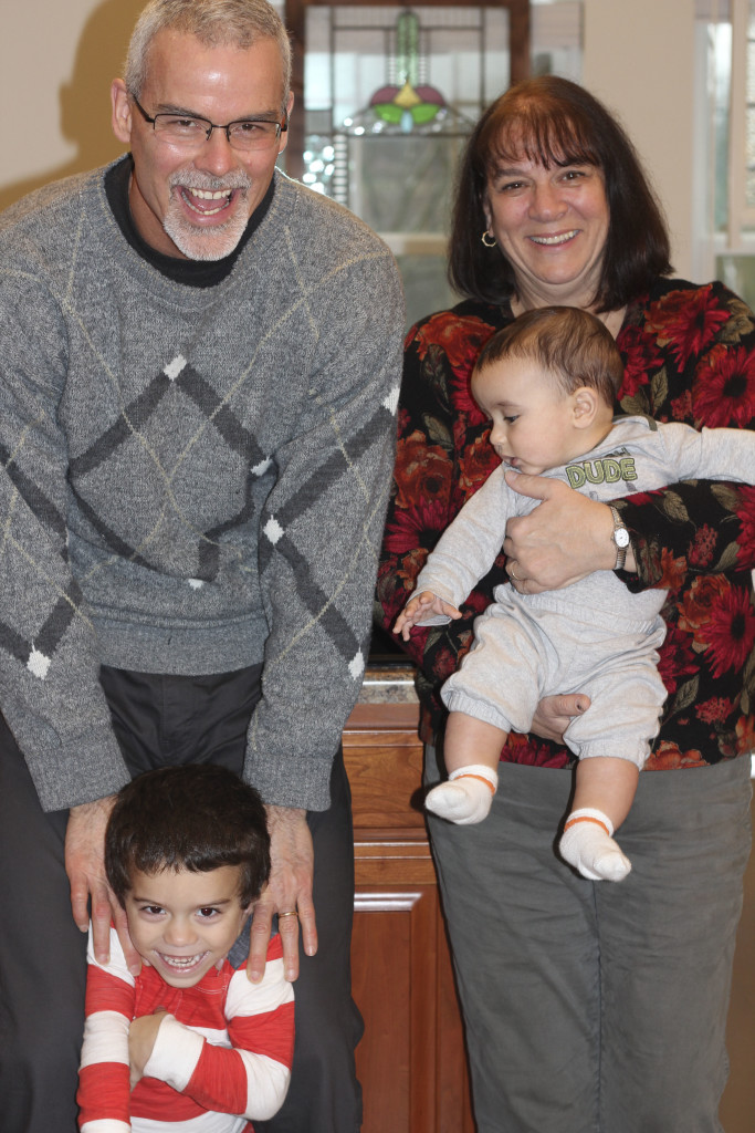 Grandparents & grandkids... thankful!