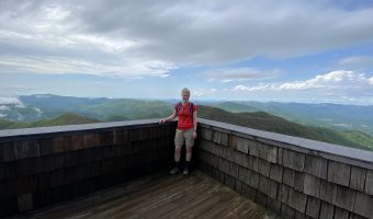 Hiking Brasstown Bald, Georgia